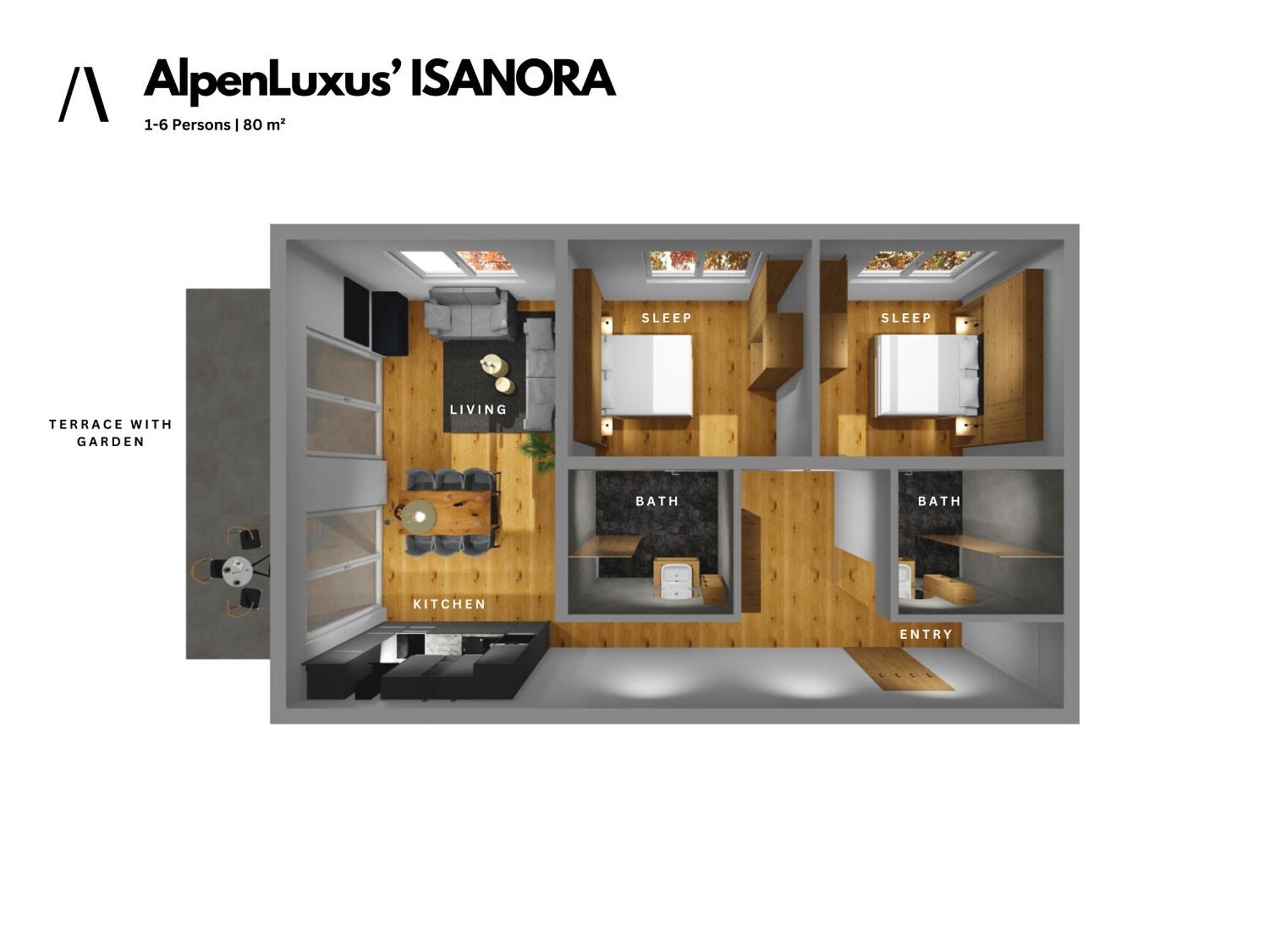 Isanora - Garden & Private Whirlpool By Alpenluxus Appartements Fügen Exterior foto